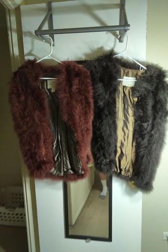 Sexy feather vest lena - sexy,