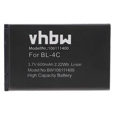Batterie pour Wiko Lubi 3 Duelle 600mAh