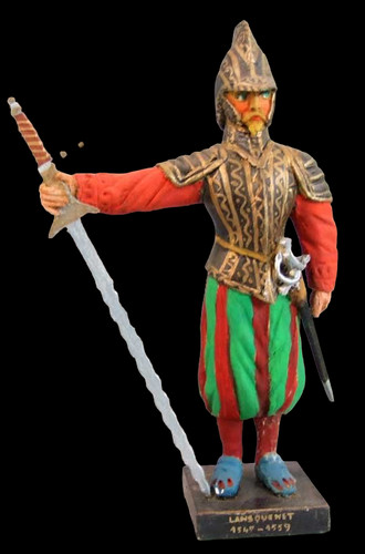 Figurine lemaitre lansquenet - figurine,