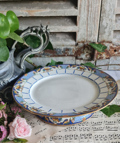 Ancien compotier plat tarte - compotier,