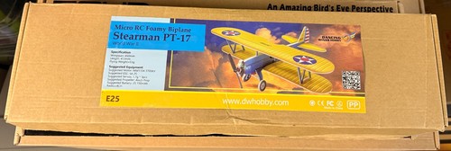 Avion micro biplan stearman - avion, rc