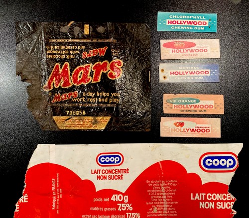 Rare emballages wrappers - emballages,
