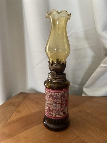 Vintage petite lampe - , huile