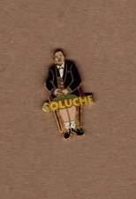 pin's Coluche (EGF doré