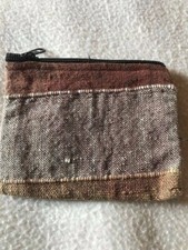 Petite trousse zippée - blague à tabac - porte monnaie 