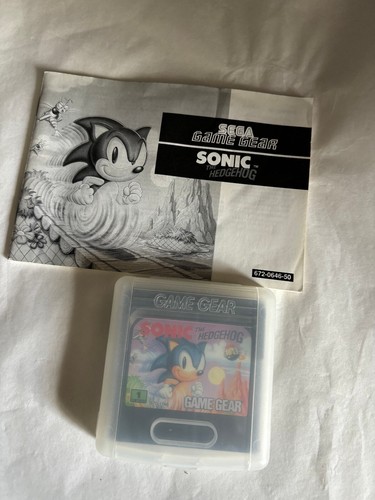 Sega game gear sonic - gear,