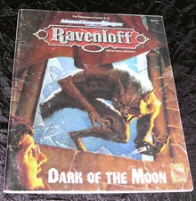 RAVENLOFT 9419  DARK OF THE MOON Advanced Dungeons & Dragons 2nd Edition