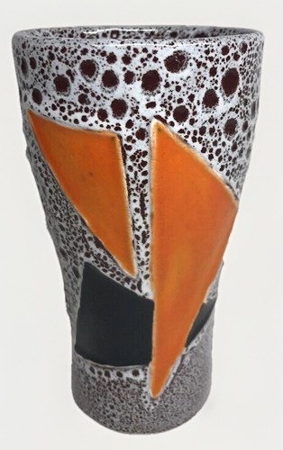 Vase verre fat lava rétro - vase,