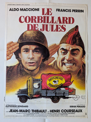 Affiche cinema le corbillard - -,