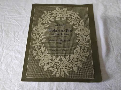 Album broderie sur filet - album, au