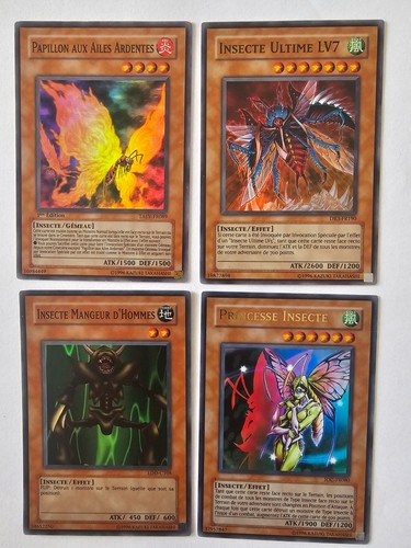 Lot carte insecte yugioh - carte,