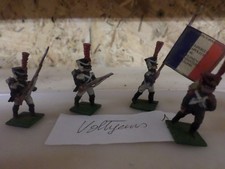 20 soldats napoléon waterlo voltigeurs prince august