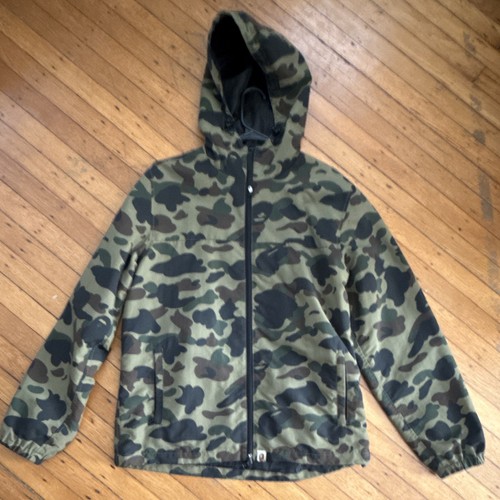 Bathing ape bape camo hooded - bathing,