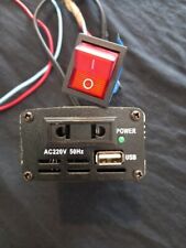 Convertisseur  onduleur de voiture de puissance 200W DC 12V vers AC 220V