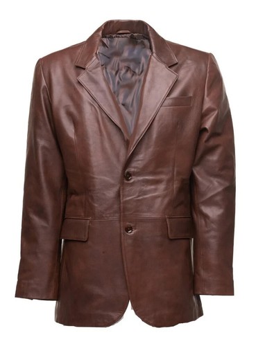 Blazer cuir véritable - en,