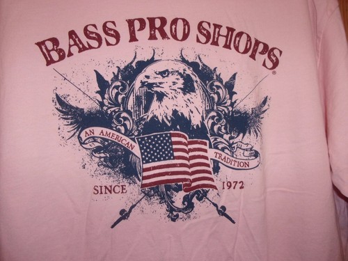 Bass pro shops pink graphic - bass,