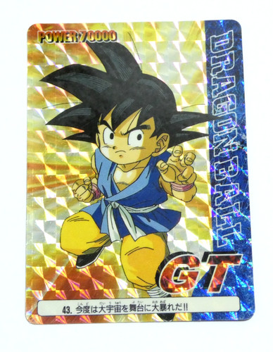 Carte dragon ball - carte, gt