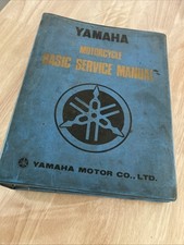 Yamaha moto Manuel Technique Basique années 70 classeur en anglais