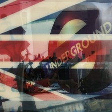 TABLEAU DÉCORATION MURALE PLEXIGLASS UNDERGROUD LONDRES 