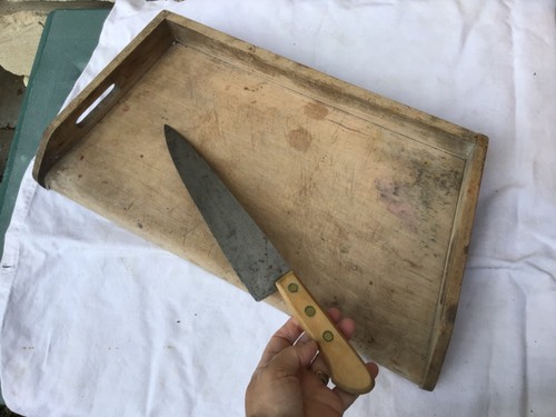 Ancien couteau cuisine - ancien,