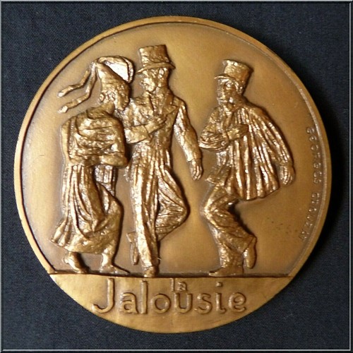 Medaille bronze danse la - bronze,