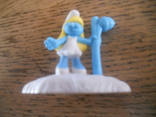 Figurine mac donald schtroumpf - figurine,
