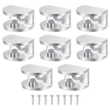 8 supports étagère verre