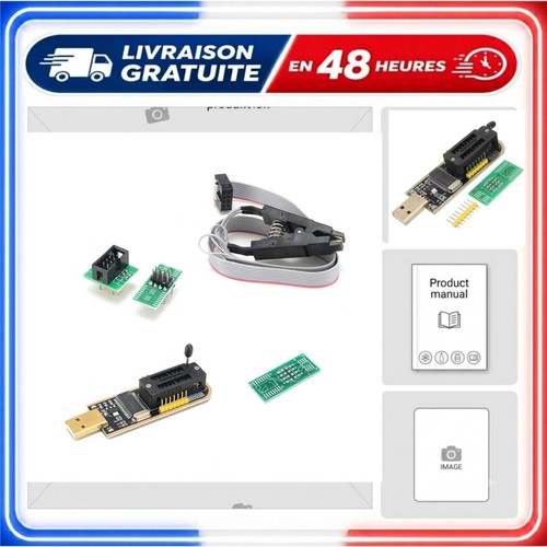 Programmateur usb ch341a - programmateur,