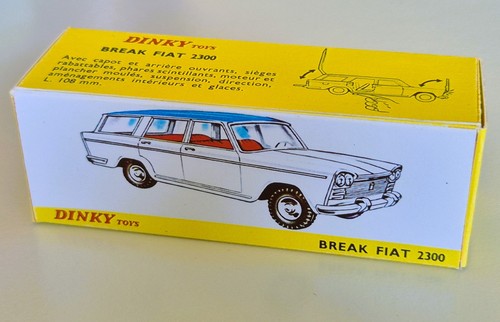Dinky toys boite vide - dinky,