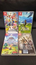 SWITCH GAMES ZELDA, SMASH, OCTOPATH, BOTW (GAMES IN ENGLISH/FRANCAIS/DE/ES/IT)