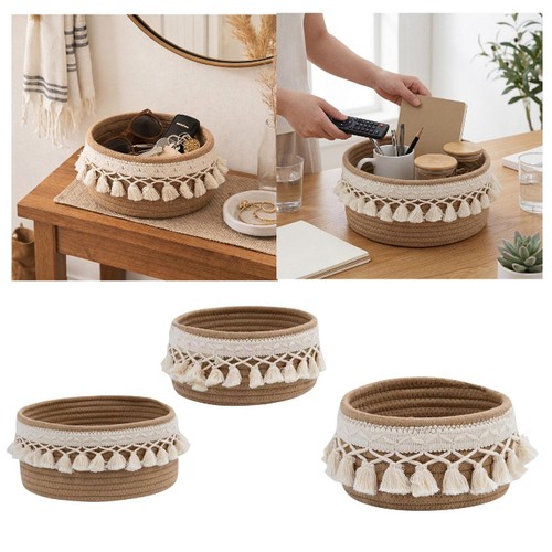 Panier rangement tressé - rangement,