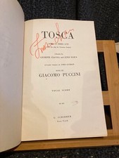 Puccini Tosca partition chant