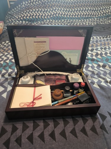 Coffret écritoire écriture - coffret, /