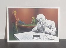 Carte postale Robert Doisneau vu par Jean BOURGEOIS décor de Guy ROGER