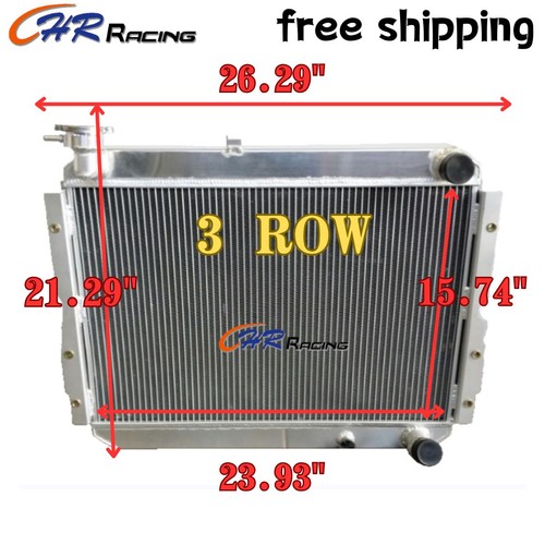 Aluminum radiator for toyota - aluminum,