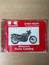 KAWASAKI Z1100-B1 (GP) 1981 PARTS LIST CATALOGUE PIÈCES 59 PAGES 99910-1184-01