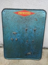 2 plaque ancien présentoir tôle métal marque Wanoda outils garage automobile