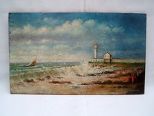 ancien tableau Huile sur