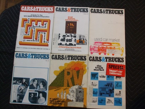 Cars trucks magazine 1973 - cars,