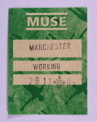 Muse passer ticket original - muse,
