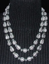 COLLIER MI-LONG double rangs