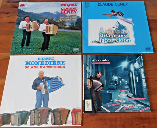 Lot disque d - 4, lp