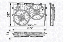 MAGNETI MARELLI Ventilateur