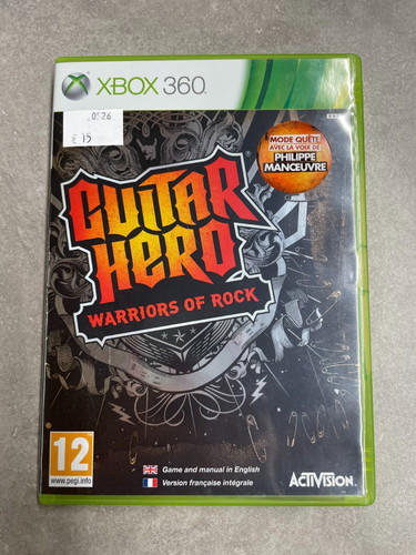 Guitar hero warriors rock - hero,