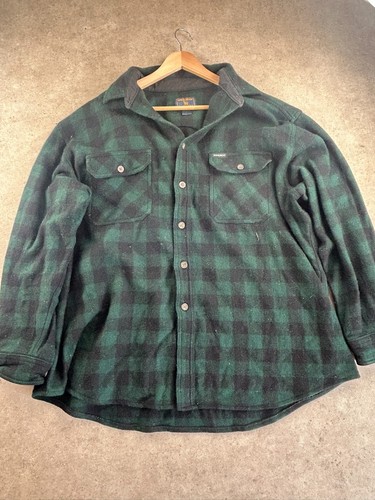 Caban woolrich vert pour - pour, homme
