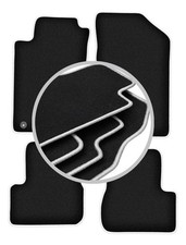 Tapis de sol en Velours noir