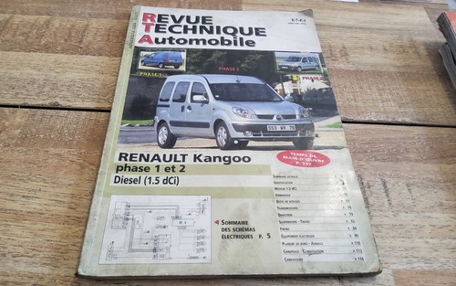 Revue technique renault kangoo - renault,