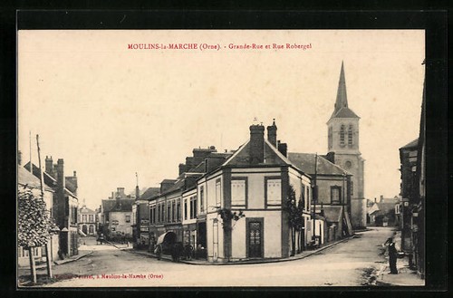 Cpa moulins marche - cpa, moulins-la-marche