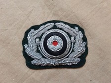 Cocarde brodée cannetille