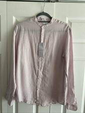 Celio Mens Small Pink Linen